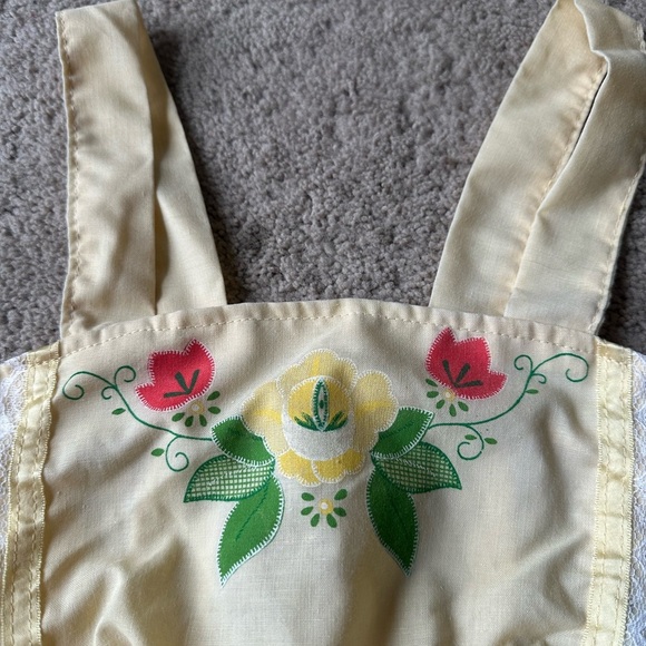Girls VTG floral tank top 5 - Picture 2 of 5